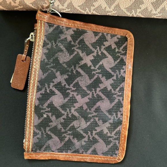 JUICY COUTURE "Choose Juicy" Coated Canvas Shoulder Tote Bag - Picture 11 of 14